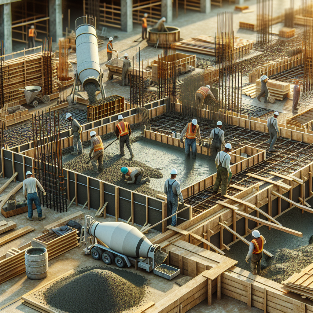 How to lay concrete foundation