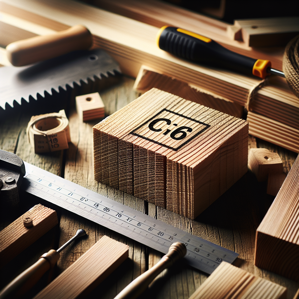 What does c16 mean on timber